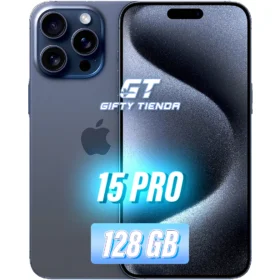 Apple iPhone 15 Pro (128 Gb) – Azul Titanio