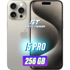 iPhone 15 Pro (256 Gb) – Natural Titanio